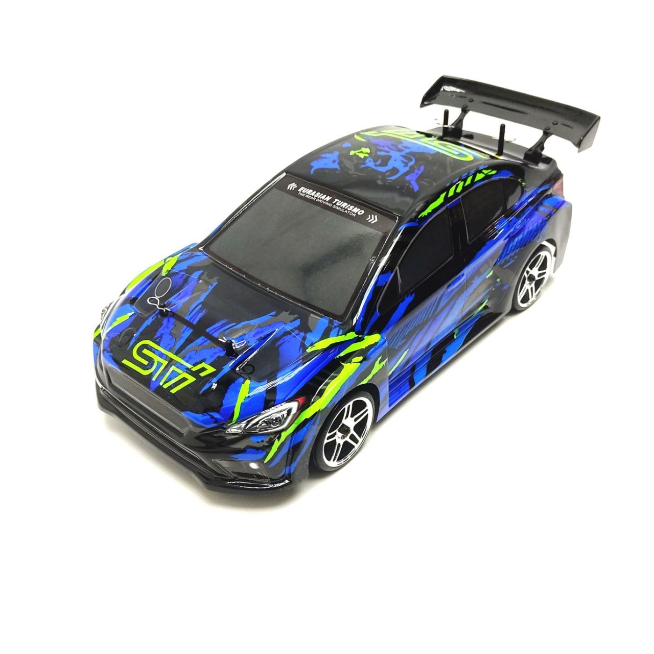 Радиоуправляемый автомобиль для дрифта HSP Flying Fish 1 RTR масштаб 1:10 4WD 2.4G — 94123-STI-03-BL — изображение 2