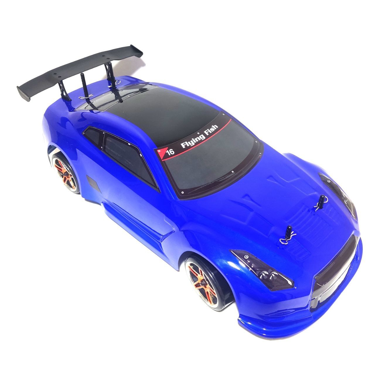 Радиоуправляемый автомобиль для дрифта HSP Flying Fish 1 Top масштаб 1:10 4WD 2.4G — 94123TOP-GTR-BL — изображение 2