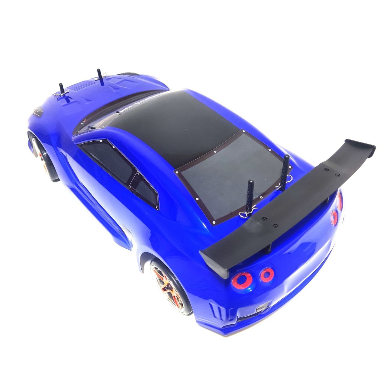 Радиоуправляемый автомобиль для дрифта HSP Flying Fish 1 Top масштаб 1:10 4WD 2.4G — 94123TOP-GTR-BL — изображение 3