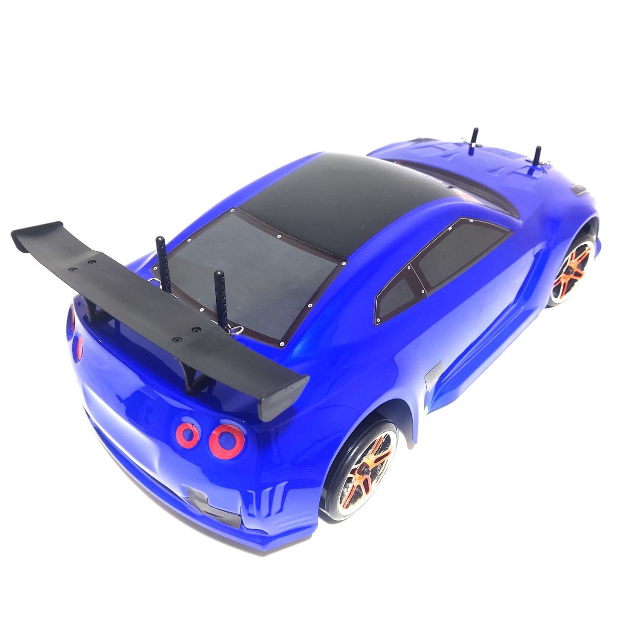 Радиоуправляемый автомобиль для дрифта HSP Flying Fish 1 Top масштаб 1:10 4WD 2.4G — 94123TOP-GTR-BL — изображение 4