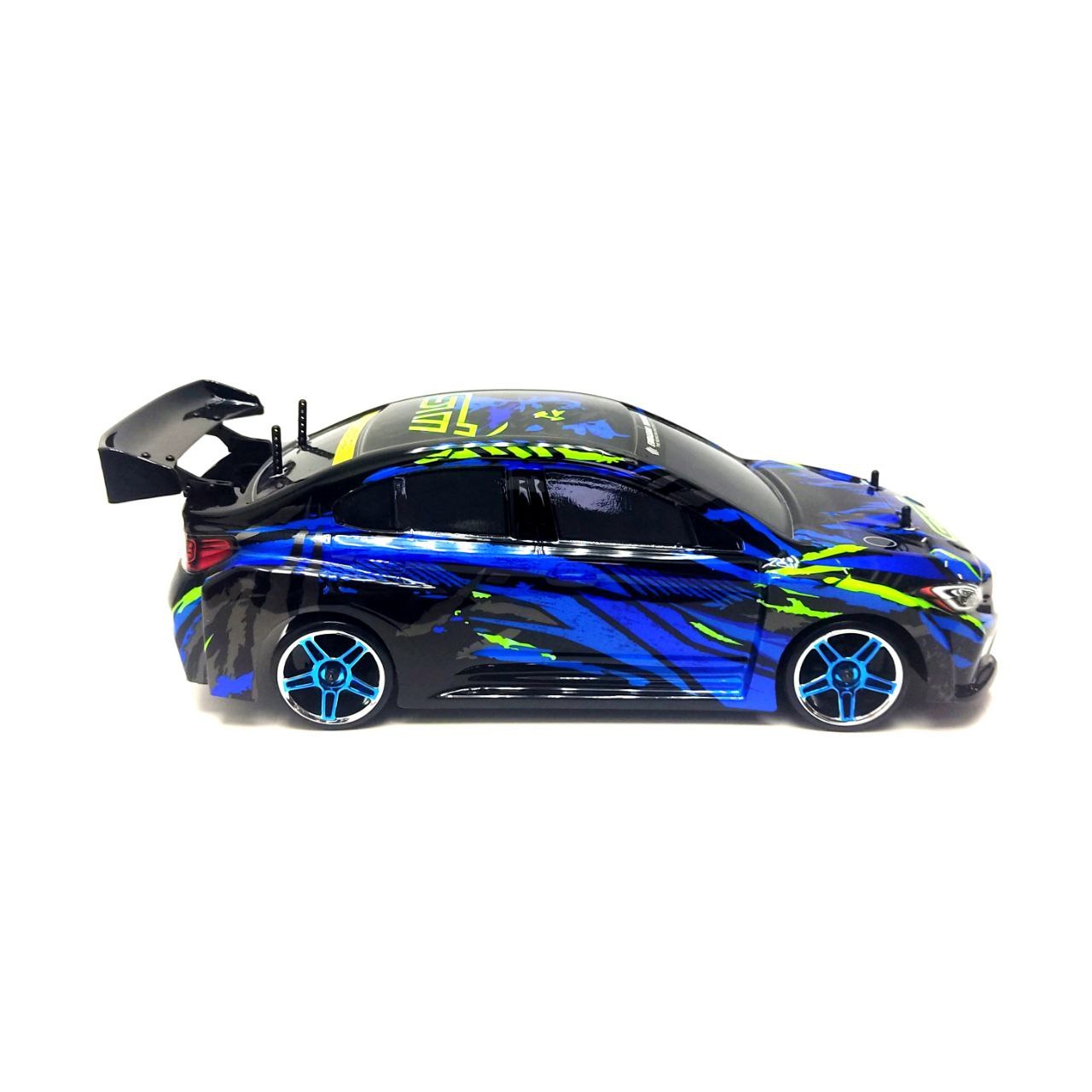 Радиоуправляемый автомобиль для дрифта HSP Flying Fish 1 Top масштаб 1:10 4WD 2.4G — 94123TOP-STI-03-BL — изображение 4