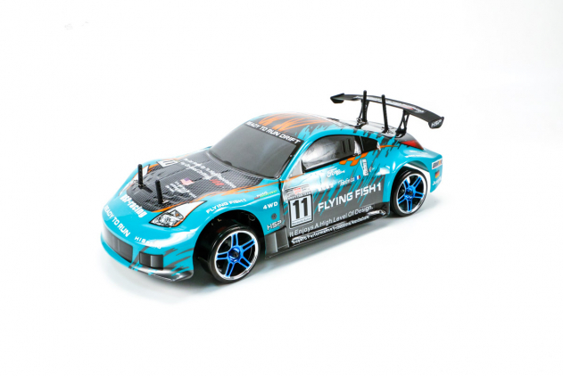 Радиоуправляемый автомобиль для дрифта HSP Flying Fish 1 Top масштаб 1:10 4WD — 94123TOP|12312 — изображение 2