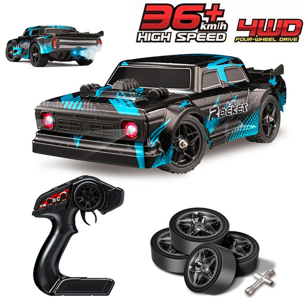 Радиоуправляемая машина для дрифта Zegan EROCKET 4WD RTR масштаб 1:16 2.4G — HS16352 — изображение 4