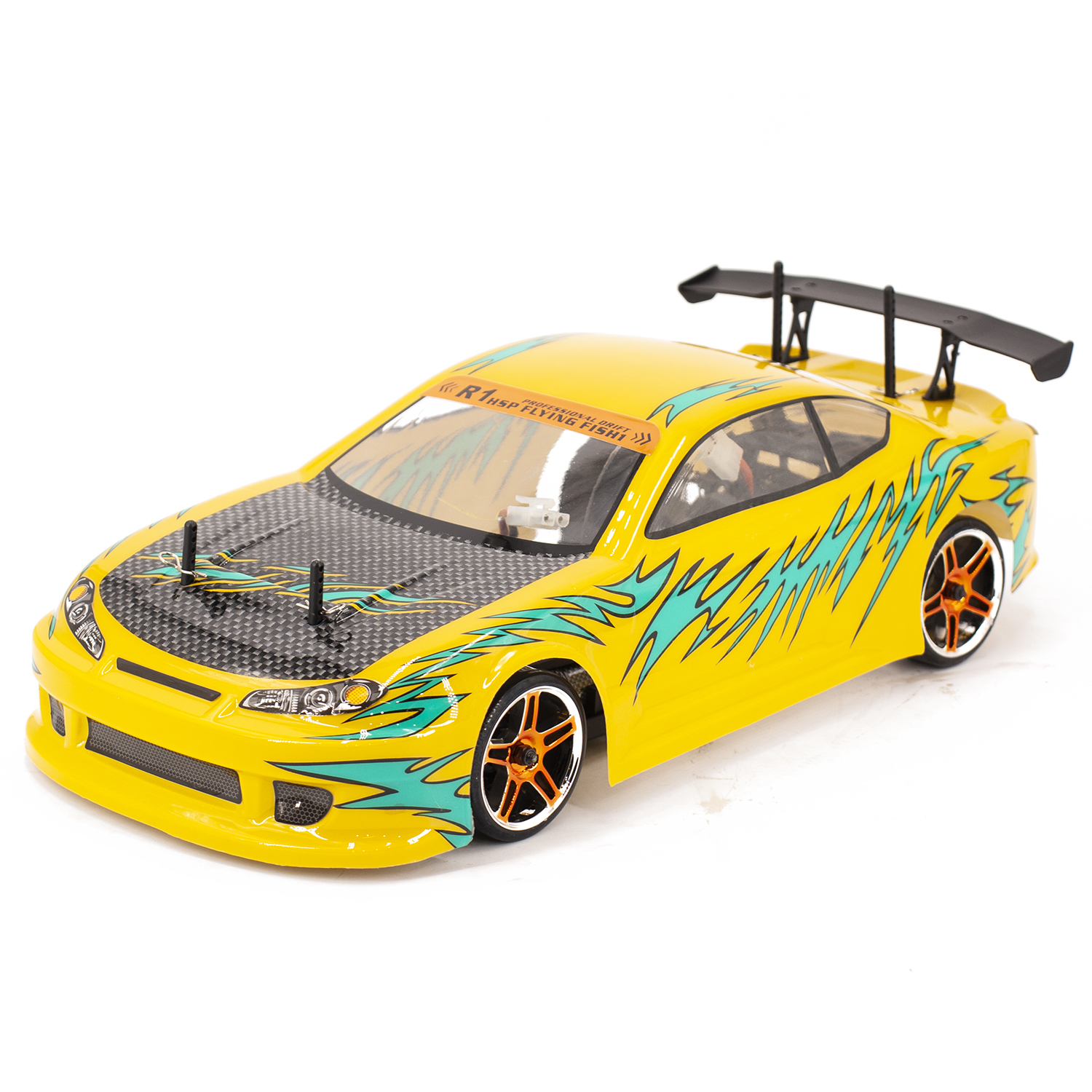 Радиоуправляемый автомобиль для дрифта HSP Flying Fish 1 4WD RTR масштаб 1:10 2.4G — 94123-12362 — изображение 4