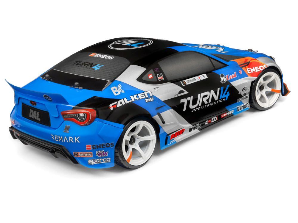 Радиоуправляемая модель для дрифта HPI RS4 Sport 3 Drift Dai Yoshihara Subaru BRZ 4WD RTR масштаб 1:10 — HPI-120096 — изображение 4