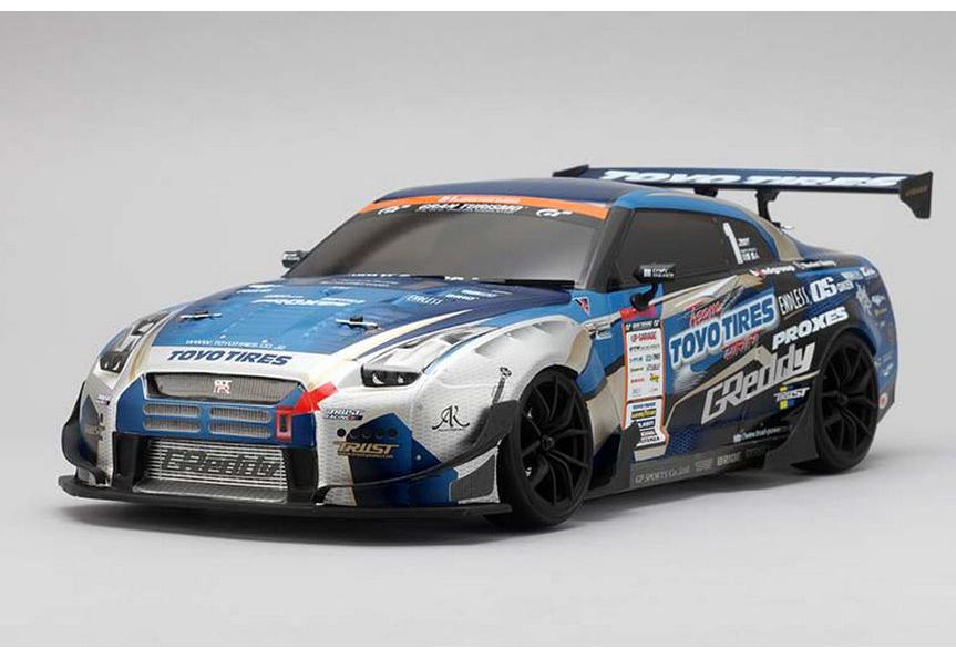 Радиоуправляемая машина для дрифта Yokomo Drift Package GReddy 35 RX Spec D Kit 4WD масштаб 1:10 2.4G — DP-GR35 — изображение 2