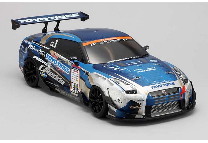 Радиоуправляемая машина для дрифта Yokomo Drift Package GReddy 35 RX Spec D Kit 4WD масштаб 1:10 2.4G — DP-GR35 — изображение 3