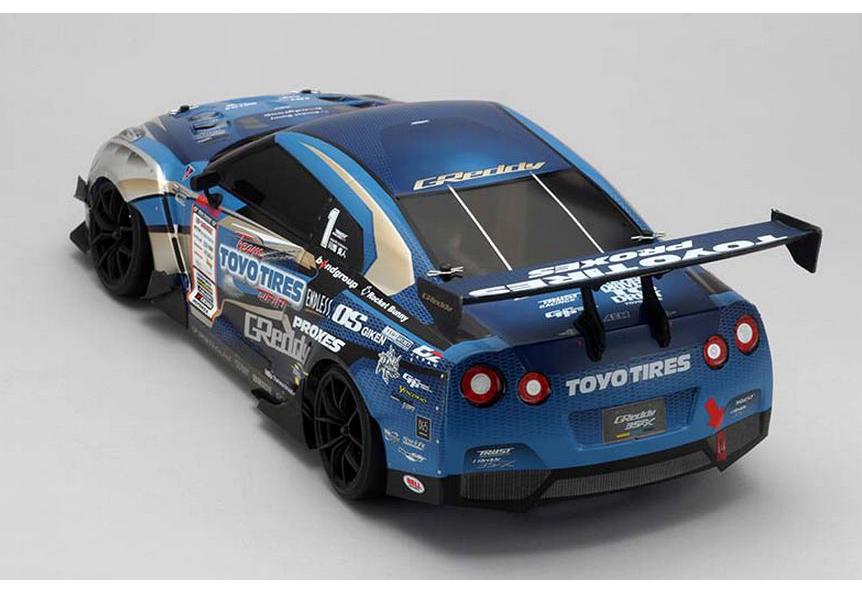 Радиоуправляемая машина для дрифта Yokomo Drift Package GReddy 35 RX Spec D Kit 4WD масштаб 1:10 2.4G — DP-GR35 — изображение 5