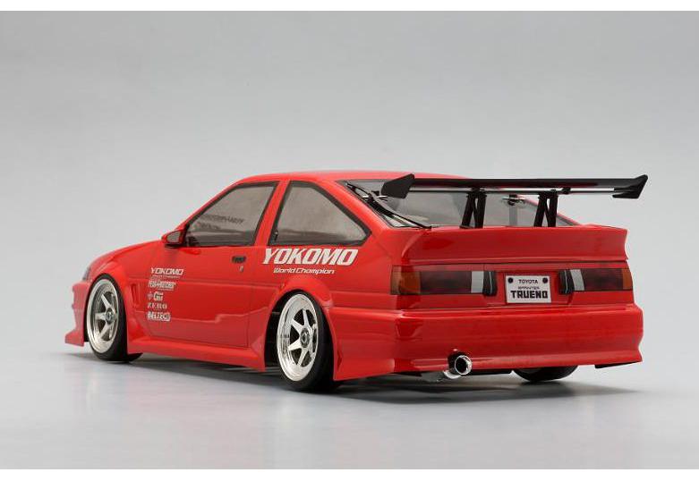 Радиоуправляемая машина для дрифта Yokomo Toyota AE86 Kit 4WD масштаб 1:10 2.4G — DP-AE86A — изображение 4