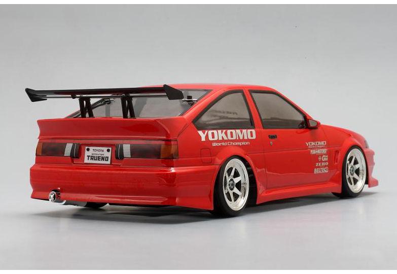 Радиоуправляемая машина для дрифта Yokomo Toyota AE86 Kit 4WD масштаб 1:10 2.4G — DP-AE86A — изображение 5